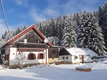 Chalupa s baz�nem - Hrub� Jesen�k - Rudn� vrch