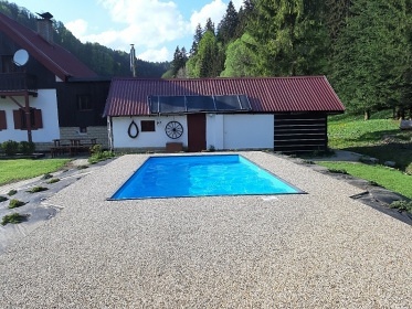 Chalupa s baz�nem - Hrub� Jesen�k - Rudn� vrch