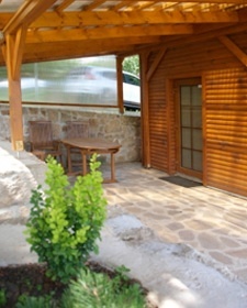 Chata na b�ehu Orlick� p�ehrady - T�n nad Vltavou