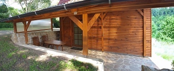 Chata na b�ehu Orlick� p�ehrady - T�n nad Vltavou