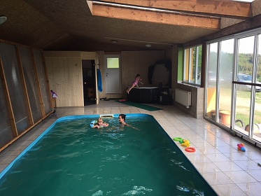 Wellness chalupa a vnitřní bazén - Český Krumlov