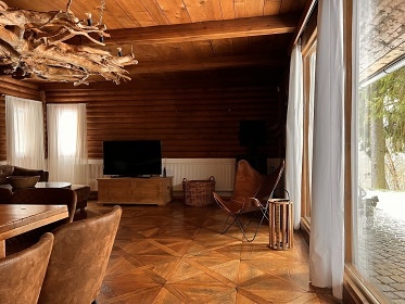 Srubov� chata se saunou - CHKO Slavkovsk� les