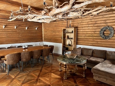 Srubov� chata se saunou - CHKO Slavkovsk� les