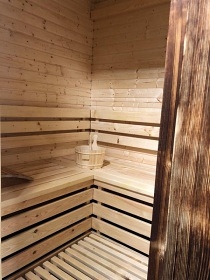 Srubov� chata se saunou - CHKO Slavkovsk� les