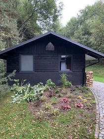 Srubov� chata se saunou - CHKO Slavkovsk� les