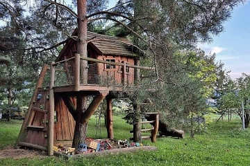 Chata na samot� - baz�n a h�i�t� - Host�nsk� vrchy