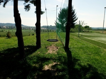 Chata bazén a hřiště - Hostýnské vrchy - Rychlov