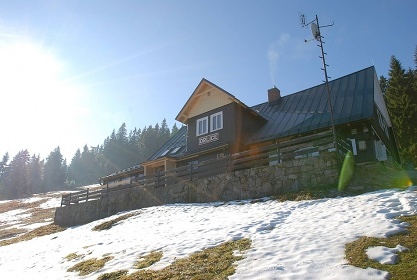 Roubená chalupa Krkonoše - Pomezní Boudy - Malá Úpa