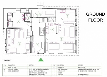 Rouben� chalupa s baz�nem Krkono�e - �ern� hora