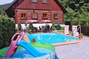 Nový objekt: Roubená chalupa s bazénem Krkonoše - Černá hora 5C-003