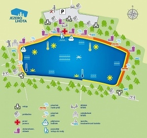 Chata u jezera a cyklostezky - Brand�s nad Labem