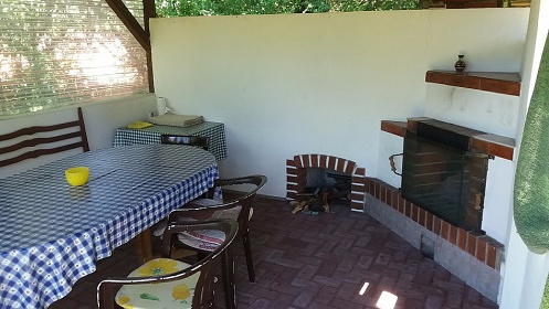 Privát s bazénem - chata Vojslavice - Žebrák