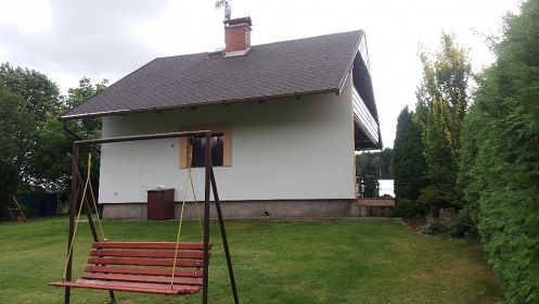 Privát s bazénem - chata Vojslavice - Žebrák