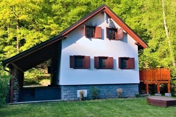 Chata v údolí Říčka - Moravský kras - Proseč