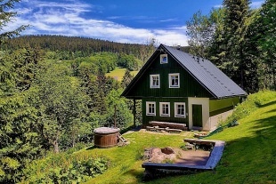 Roubenka s koupac�m sudem - J�nsk� vrch - Krkono�e