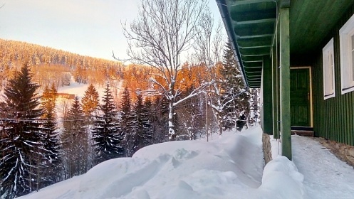 Roubenka s koupac�m sudem - J�nsk� vrch - Krkono�e