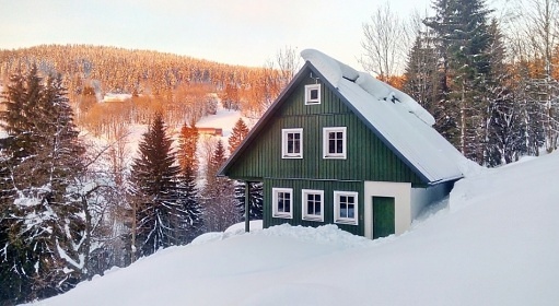 Roubenka s koupac�m sudem - J�nsk� vrch - Krkono�e