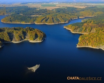 Chalupa Dalešická přehrada - Kramolín