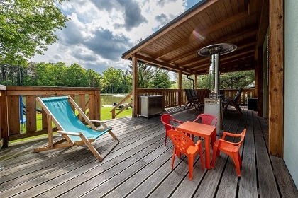 Chata u S�korsk�ho rybn�ka - CHKO Blansk� les