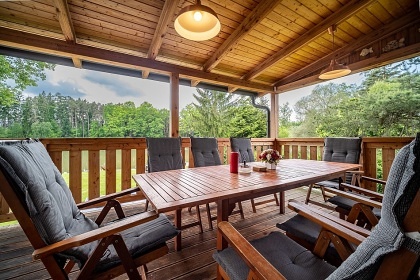 Chata u S�korsk�ho rybn�ka - CHKO Blansk� les