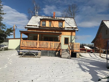 Chata u S�korsk�ho rybn�ka - CHKO Blansk� les