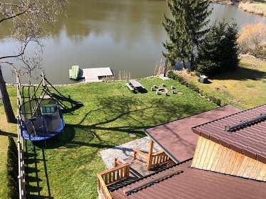 Chata u S�korsk�ho rybn�ka - CHKO Blansk� les