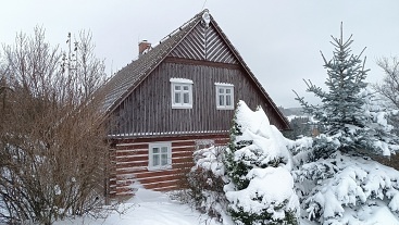 Nov objekt: Roubenka se saunou - Snn - Orlick hory