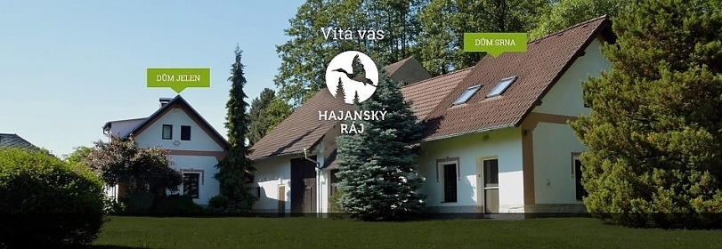 Hajanský ráj - chalupa Hajany - bazén, sauna