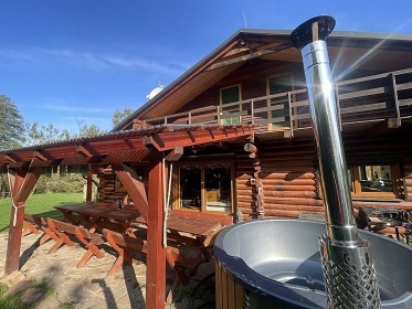 Wellness srub Dolce - ern hora - Krkonoe