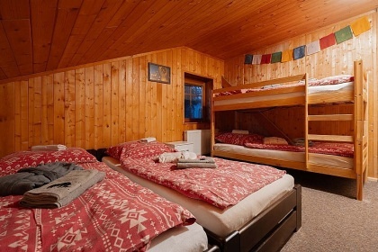 Wellness srub Dolce - ern hora - Krkonoe