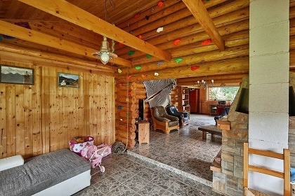 Wellness srub Dolce - ern hora - Krkonoe