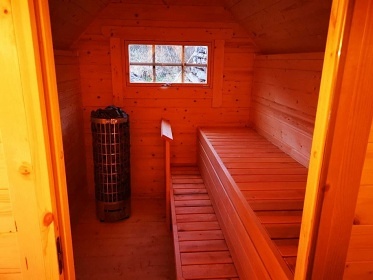 Roubenky sauna a jezrko - Krlick Snnk