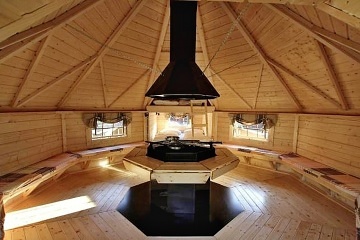 Roubenky sauna a jezrko - Krlick Snnk