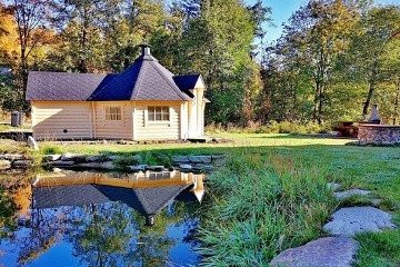 Roubenky sauna a jezrko - Krlick Snnk