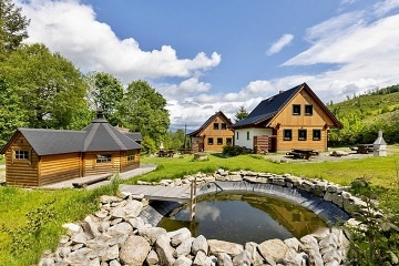 Roubenky sauna a jezrko - Krlick Snnk
