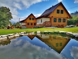 Roubenky sauna a jezrko - Krlick Snnk