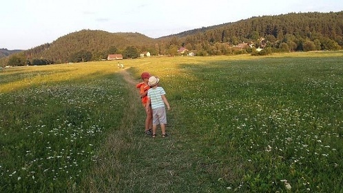 Chata na Slapech - Nová Živohošť - Křečovice