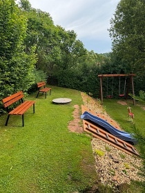 Krkono�sk� chalupa - kachlov� kamna - Jansk� L�zn�