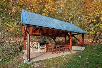 Roubenka Krkonoše - pec a sauna - Janské Lázně