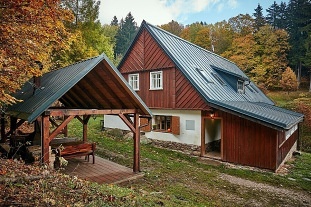 Roubenka Krkonoše - pec a sauna - Janské Lázně