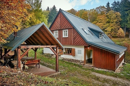 Roubenka Krkonoše - pec a sauna - Janské Lázně