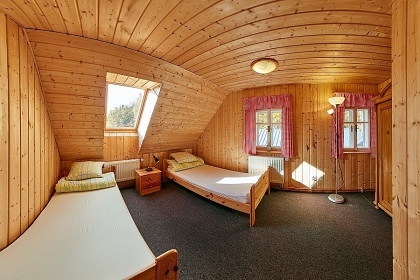Roubenka Krkonoše - pec a sauna - Janské Lázně