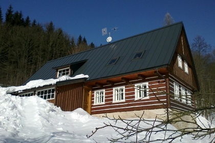 Roubenka Krkonoše - pec a sauna - Janské Lázně