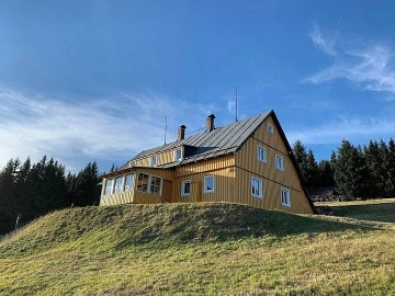 Chalupa Krkonoe - Portky - Hern krajina Pecka