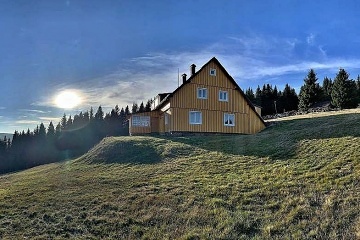 Chalupa Krkonoe - Portky - Hern krajina Pecka