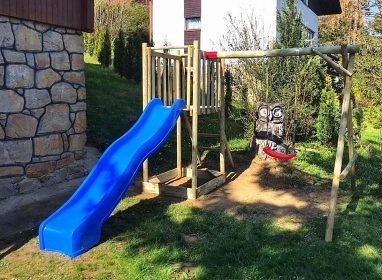 Chata u přehrady Sovín - Chřiby - hrad Buchlov