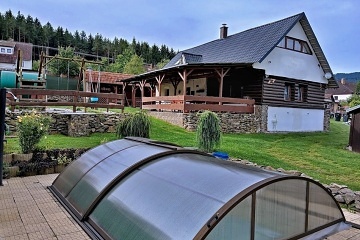 Chalupa baz�n a sauna - Ka�persk� Hory - Su�ice