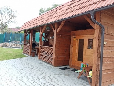Chalupa Lazny - Strašín - bazén a sauna