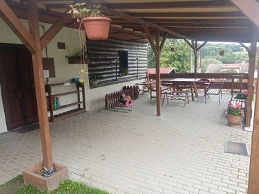 Chalupa Lazny - Strašín - bazén a sauna