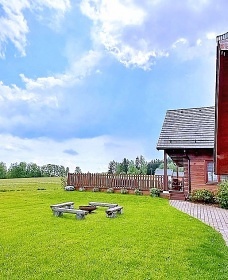 Rouben chalupa - bazn a sauna - elezn hory